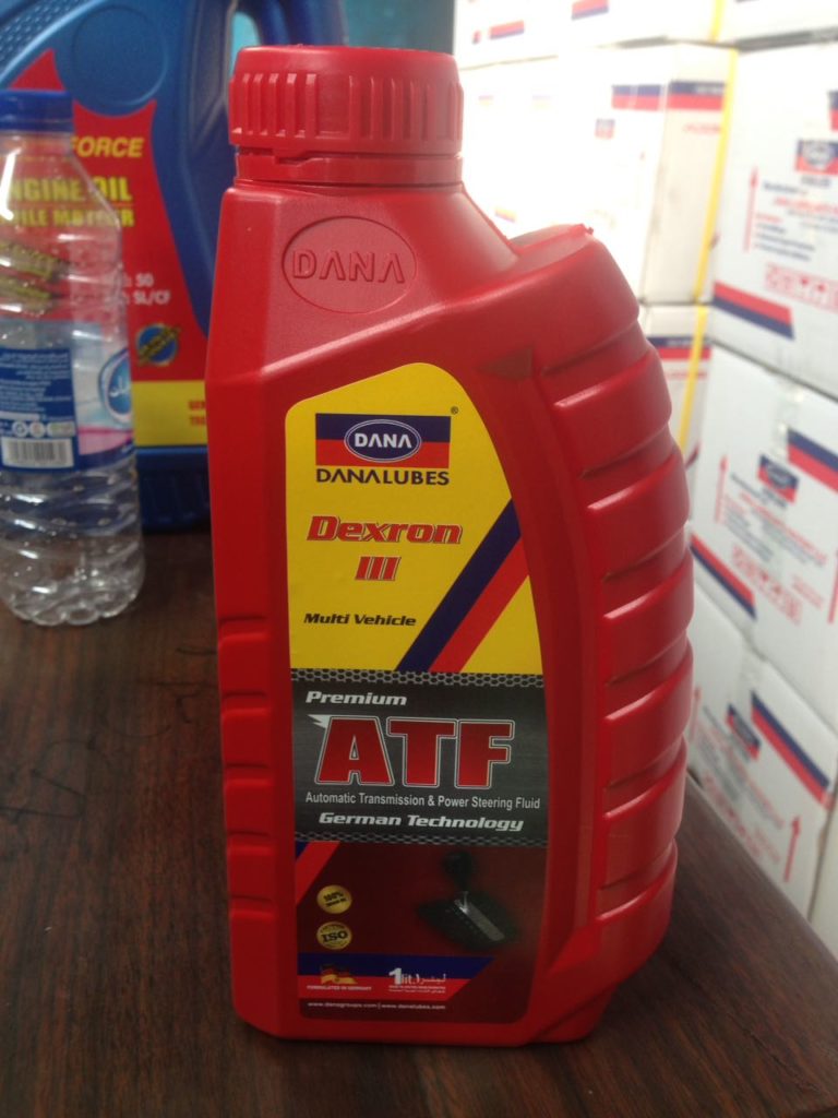 ATF Dexron II DANA aceite premium para transmisión automática, dirección asistida y convertidores de par con protección avanzada contra desgaste y oxidación.